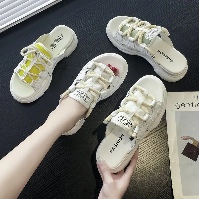 Slippers women wear 2020 new fashion summer beach thick bottom beach with lazy sandals tide Z793
Slippers women wear 2020 new fashion summer beach thick bottom beach with lazy sandals tide Z793