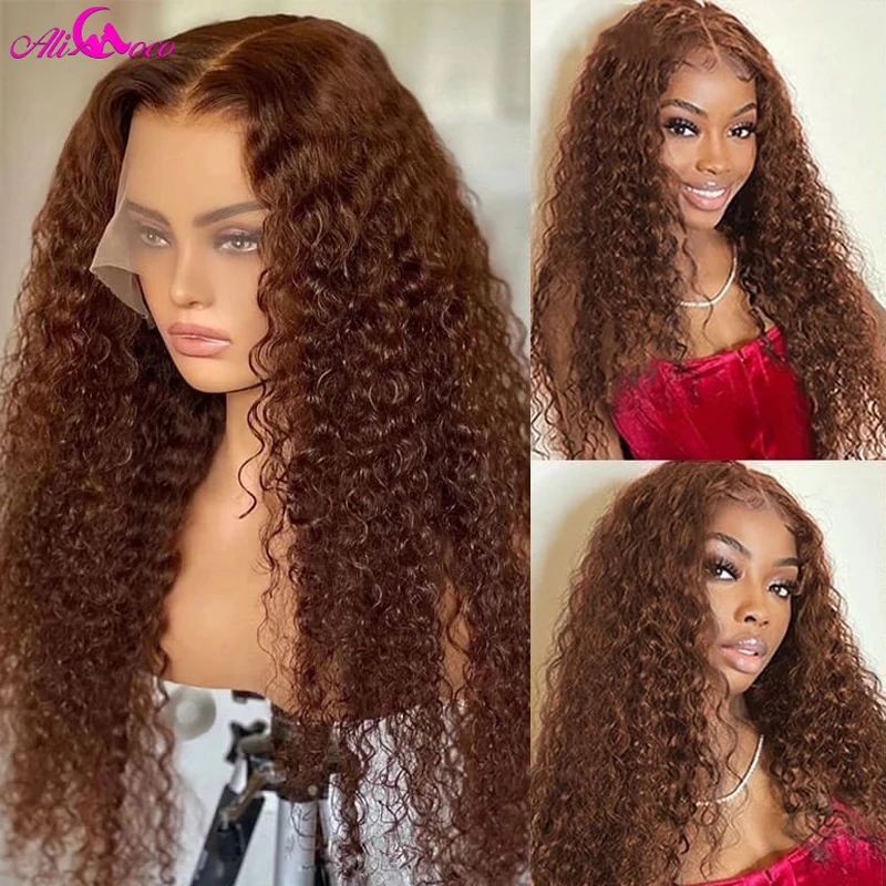 Парик из натуральных человеческих волос диагональю 30 дюймов шоколадно-коричневого цвета, 180 плотности 
Парик из натуральных человеческих волос диагональю 30 дюймов шоколадно-коричневого цвета, 180 плотности