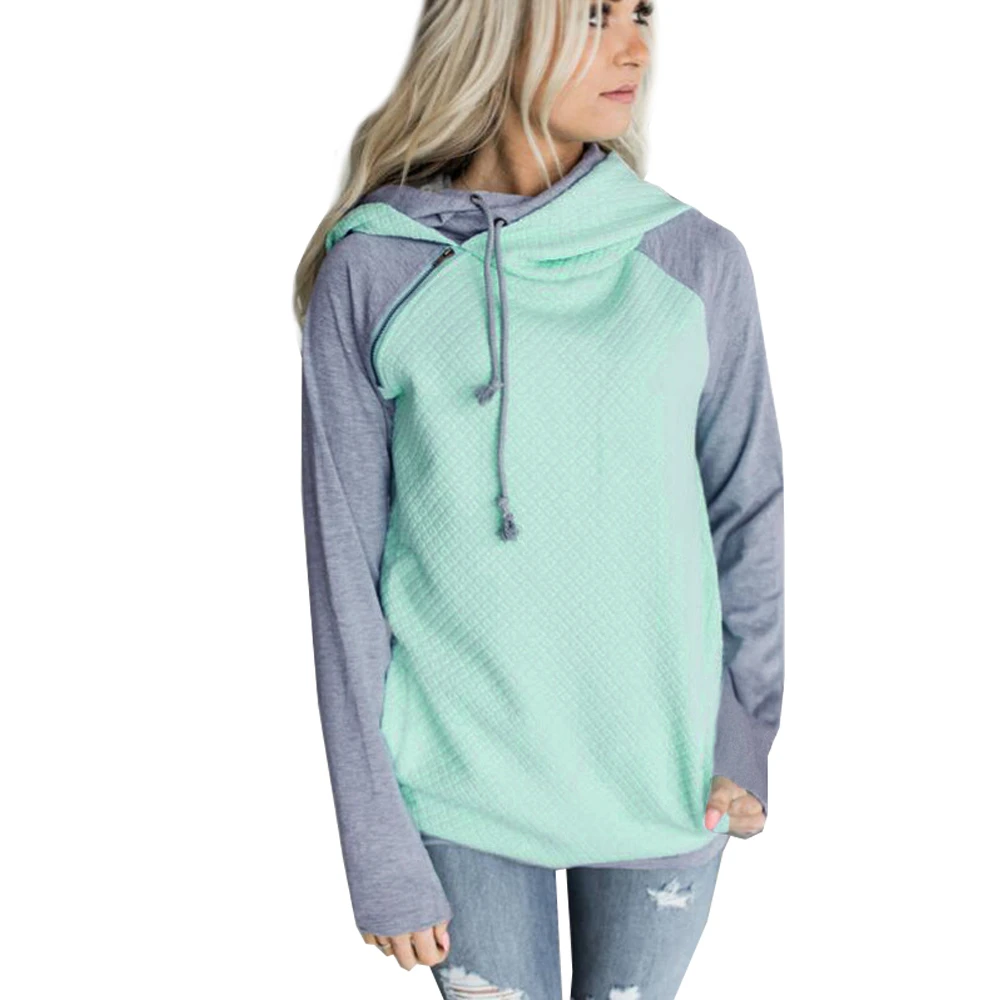 Five Colors Nice Double Hoodie Sweatshirt Autumn Top For Women Pullovers Zipper Hoodies Patchwork Casual Sweatshirts S-XXXL
Five Colors Nice Double Hoodie Sweatshirt Autumn Top For Women Pullovers Zipper Hoodies Patchwork Casual Sweatshirts S-XXXL