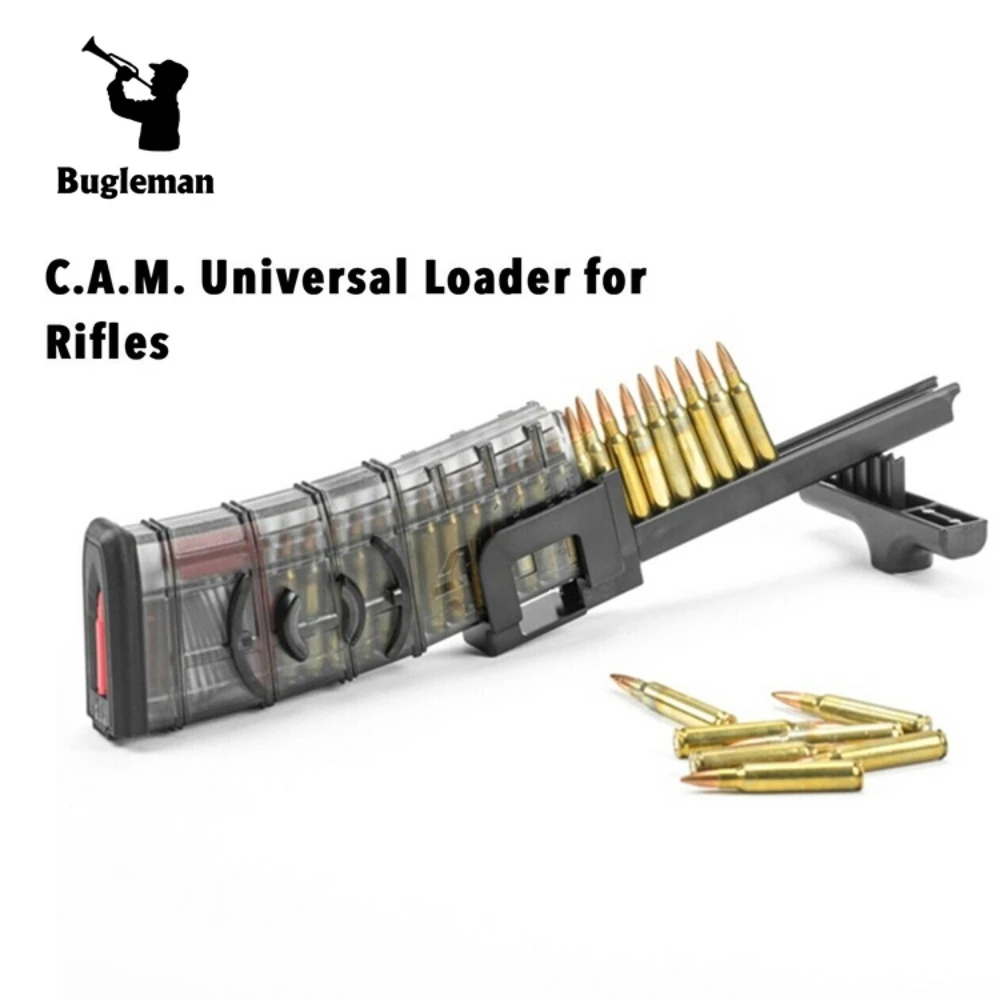Bugleman Universal Speed Loader Tactical Military Combat Fast Loader Tool for Rifle Magazine 223 556 308 762x39 for Hunting
Bugleman Universal Speed Loader Tactical Military Combat Fast Loader Tool for Rifle Magazine 223 556 308 762x39 for Hunting