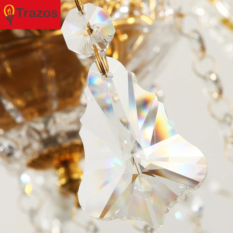 New Modern Gold crystal chandeliers for Living room Bedroom indoor lamp K9 crystal E14 lustres de teto Luxurious chandelier
New Modern Gold crystal chandeliers for Living room Bedroom indoor lamp K9 crystal E14 lustres de teto Luxurious chandelier