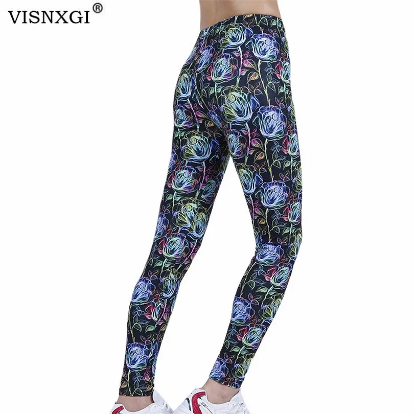 VISNXGI Fitness Leggings Women Push Up Gym Clothing High Waist Fluorescent Rose Flowers Workout Pants Female Ankle Length Bottom
VISNXGI Fitness Leggings Women Push Up Gym Clothing High Waist Fluorescent Rose Flowers Workout Pants Female Ankle Length Bottom