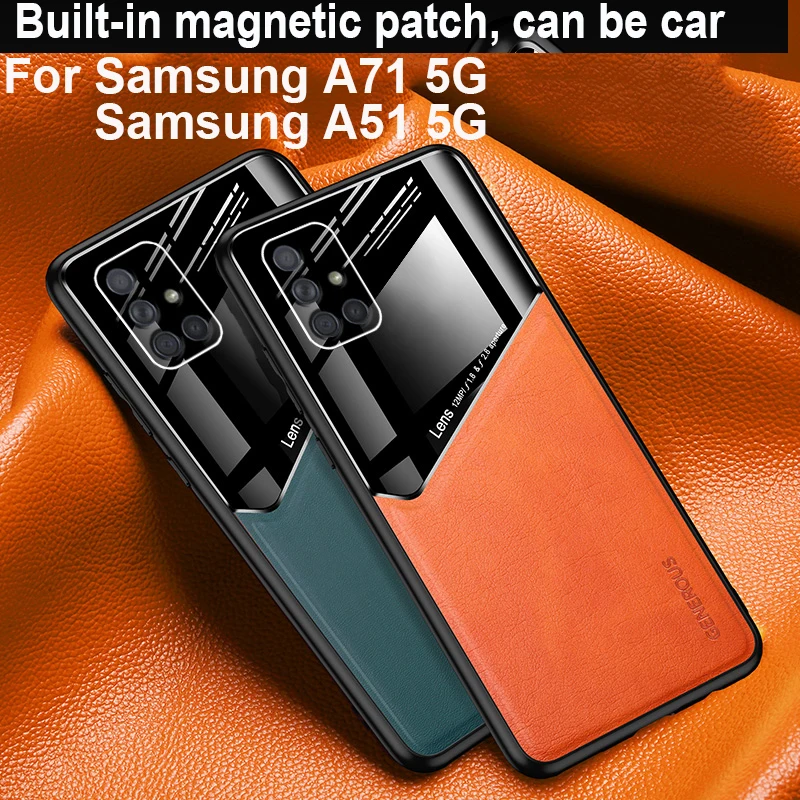 Fine Hole Magnetic Dermatoglyph Double Splicing Busines Case For Samsung Galaxy A71 A51 5G 4G A50s A30s A20s A10s M60s A81 Cover 
Fine Hole Magnetic Dermatoglyph Double Splicing Busines Case For Samsung Galaxy A71 A51 5G 4G A50s A30s A20s A10s M60s A81 Cover