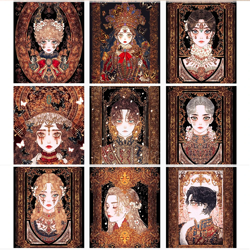 5D Full Diamond Classical Portrait Diamond Painting Embroidery Kit Mosaic Home Exquisite Decoration Hanging Painting Gift DIY
5D Full Diamond Classical Portrait Diamond Painting Embroidery Kit Mosaic Home Exquisite Decoration Hanging Painting Gift DIY