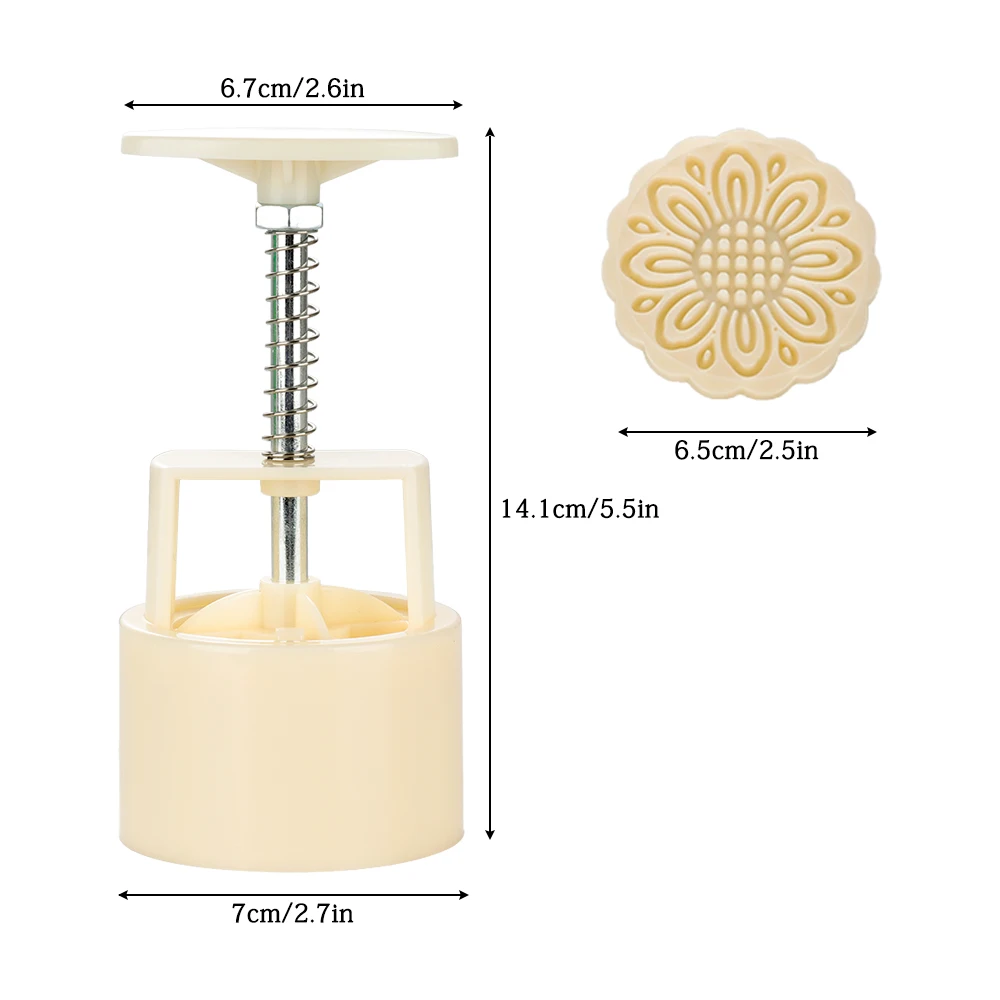 Kitchen Gadget Mooncake Mold Moon Cake Cookie Mould Cutter Hand Pressure Food Grade Baking Accessories 1 Set Mid-Autumn Festival
Kitchen Gadget Mooncake Mold Moon Cake Cookie Mould Cutter Hand Pressure Food Grade Baking Accessories 1 Set Mid-Autumn Festival