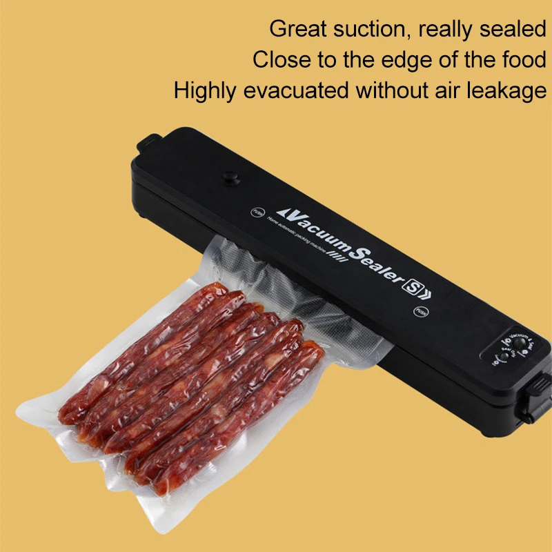 1pcs Automatic Vacuum Sealer Multipurpose Practical Heat Bag Sealer for Airtight Food Storage Easy Operation Bag Clips Kitchen 
1pcs Automatic Vacuum Sealer Multipurpose Practical Heat Bag Sealer for Airtight Food Storage Easy Operation Bag Clips Kitchen