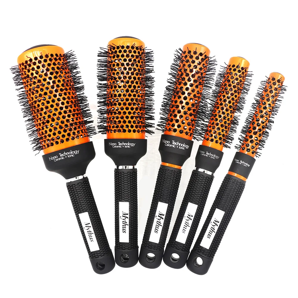 Hairdressing Round Ceramic Brush Hairdresser Hair Styling Comb Hair Curling Round Comb Ionic Hair Brush Hair Care Tools 5 Sizes
Hairdressing Round Ceramic Brush Hairdresser Hair Styling Comb Hair Curling Round Comb Ionic Hair Brush Hair Care Tools 5 Sizes