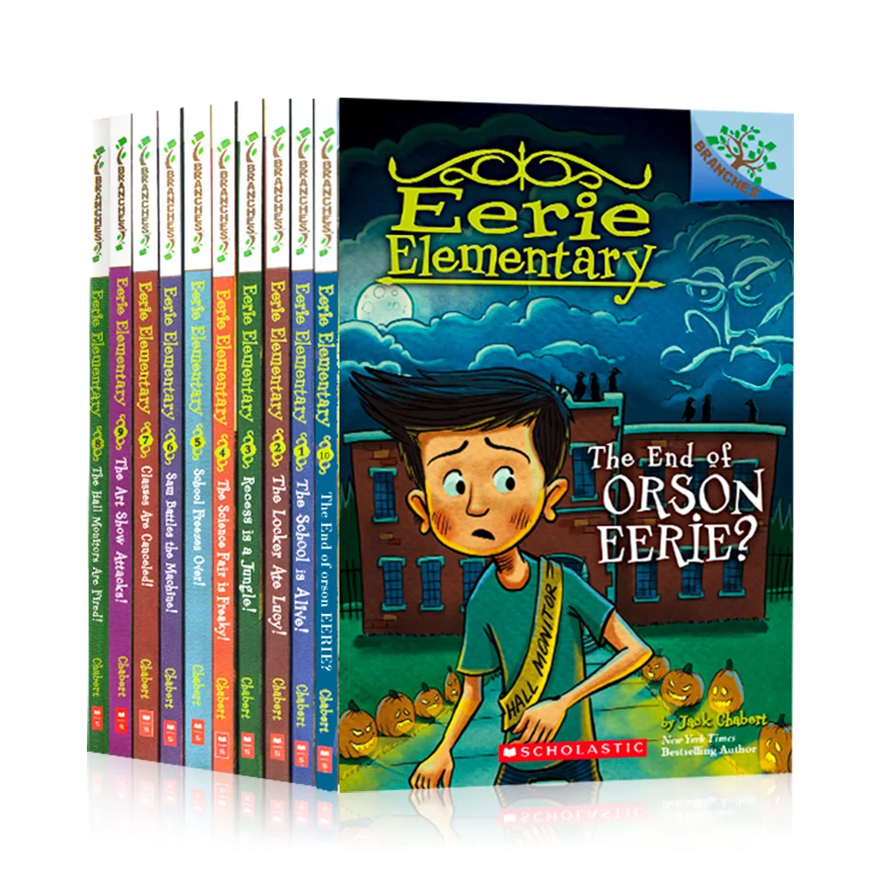 10 Books/set Eerie Elementary Kids Books Baby Bestsellers English Reading Campus Theme Classics Manga Book Set for Children
10 Books/set Eerie Elementary Kids Books Baby Bestsellers English Reading Campus Theme Classics Manga Book Set for Children