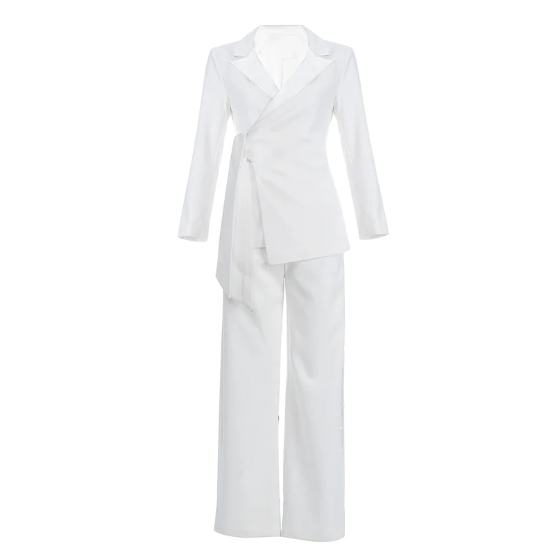 2020 New Fashion Elegant Women Suits Set For Work OL Ladies Office Stylish Wide Leg Pants Spring Autumn Two Piece Clothes
2020 New Fashion Elegant Women Suits Set For Work OL Ladies Office Stylish Wide Leg Pants Spring Autumn Two Piece Clothes