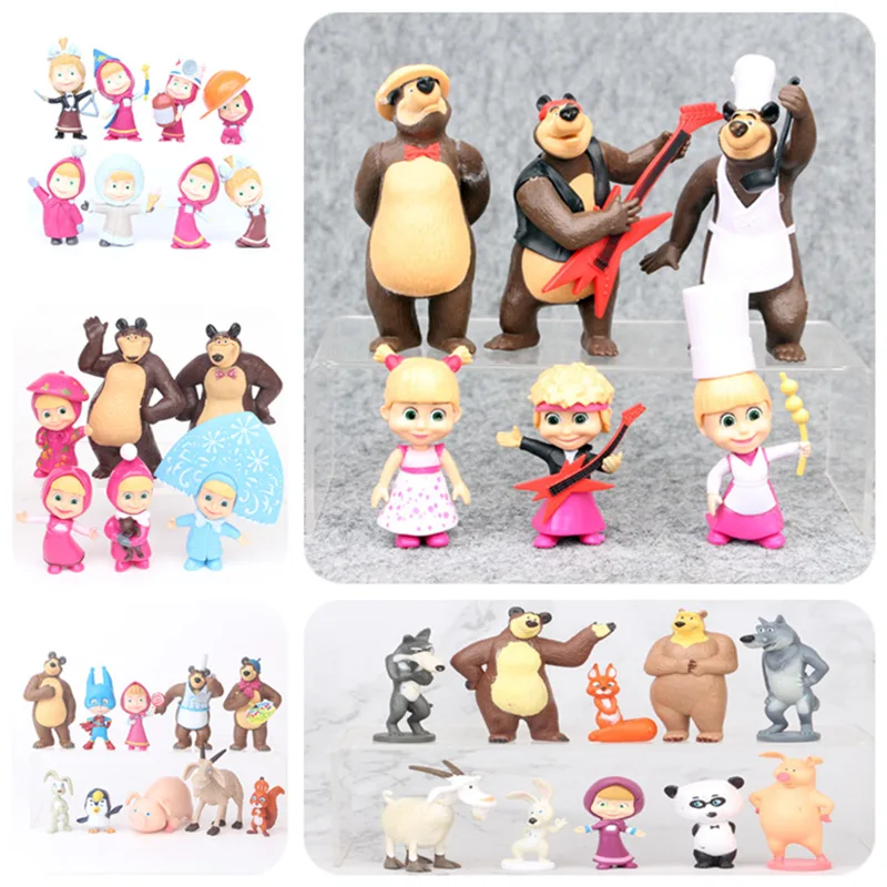 Martha and bear model dolls decorative ornaments Christmas gifts for kids boys and girls
Martha and bear model dolls decorative ornaments Christmas gifts for kids boys and girls