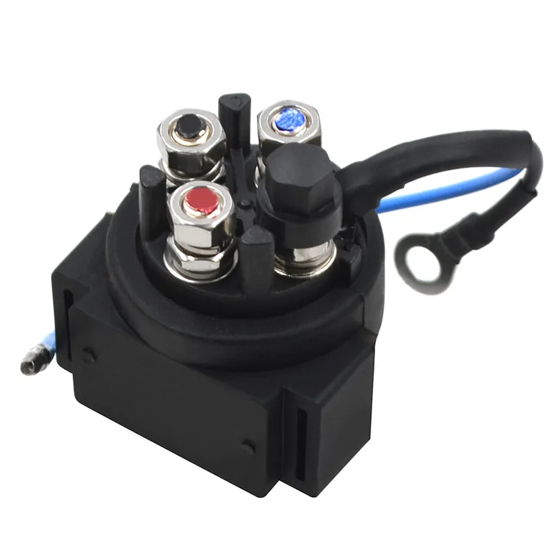 12V Winch Starter Solenoid Relay Switch for Yamaha Tilt Motors Paired With 570188 F75TLR F80TJR F80TLR F80TXR F100TXR F100TLR
12V Winch Starter Solenoid Relay Switch for Yamaha Tilt Motors Paired With 570188 F75TLR F80TJR F80TLR F80TXR F100TXR F100TLR