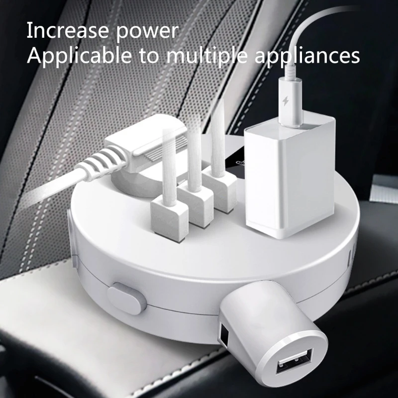 Car Inverter Converter DC 12/24V to 220V AC Digital Display with 2 AC Outlets 2.0A USB Charger Auto Power Inverter Charging
Car Inverter Converter DC 12/24V to 220V AC Digital Display with 2 AC Outlets 2.0A USB Charger Auto Power Inverter Charging