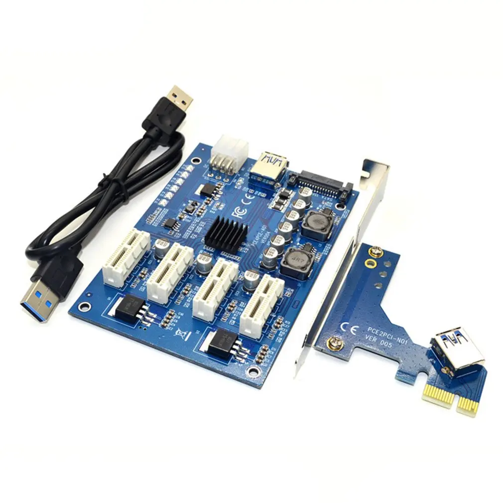 Комплект расширения PCI-E X1-4PCI-E X16, с 1 до 4 портами, PCI Express, усилитель, концентратор, 6 контактов, Sata, USB, переходная карта, адаптер для майнинга
Комплект расширения PCI-E X1-4PCI-E X16, с 1 до 4 портами, PCI Express, усилитель, концентратор, 6 контактов, Sata, USB, переходная карта, адаптер для майнинга