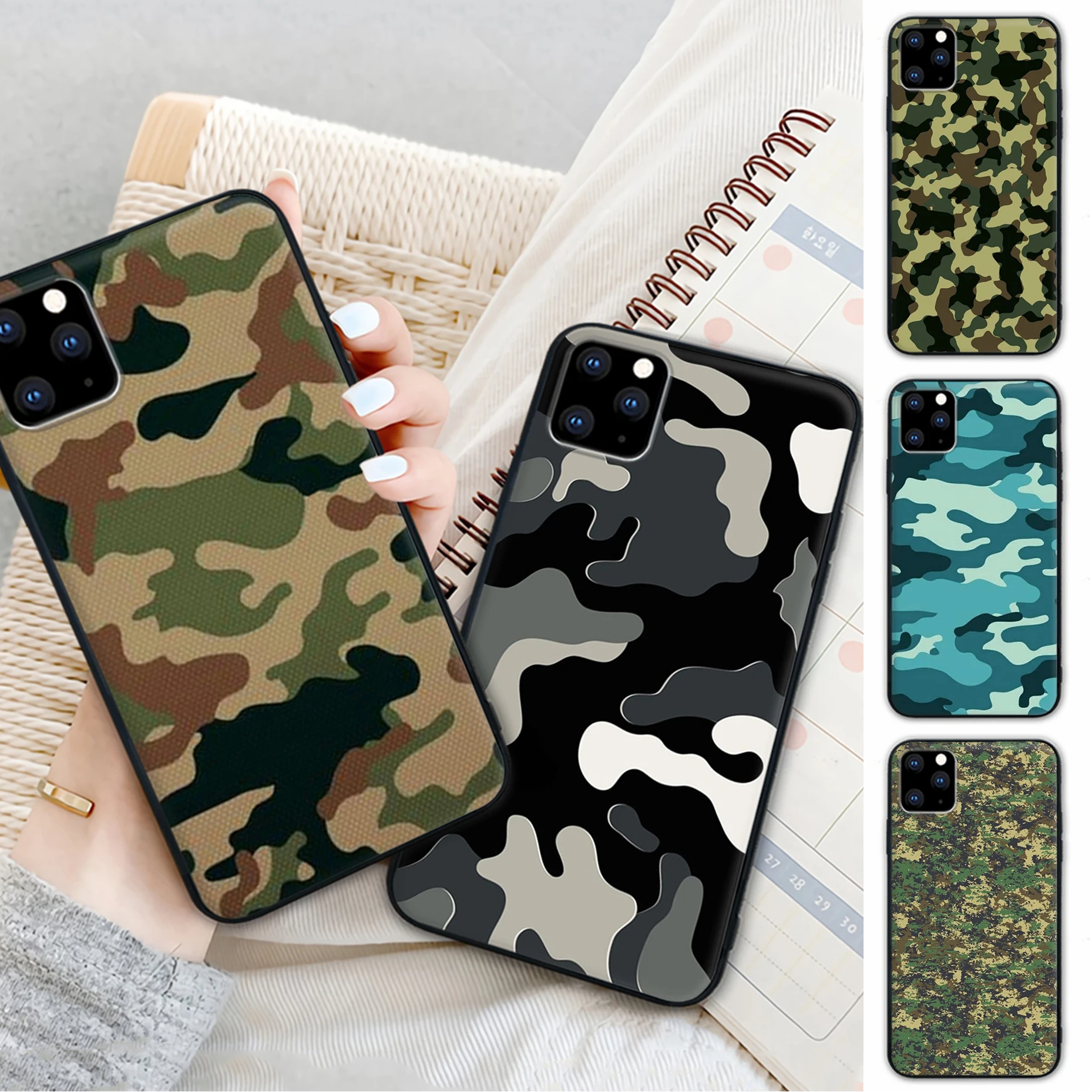 Silicone Camouflage Military Cellphone Case For Samsung Galaxy A20 E A10 A70 A50 A30 A40 A6 A7 2017 2018 A9 A80 Cover
Silicone Camouflage Military Cellphone Case For Samsung Galaxy A20 E A10 A70 A50 A30 A40 A6 A7 2017 2018 A9 A80 Cover