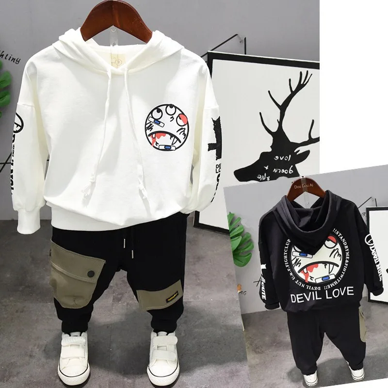 New Baby Boy Spring Autumn Sports Suit 2 Piece Set Track and Field Clothing Children Sets Student Casual Wear HOODIE + Pants
New Baby Boy Spring Autumn Sports Suit 2 Piece Set Track and Field Clothing Children Sets Student Casual Wear HOODIE + Pants