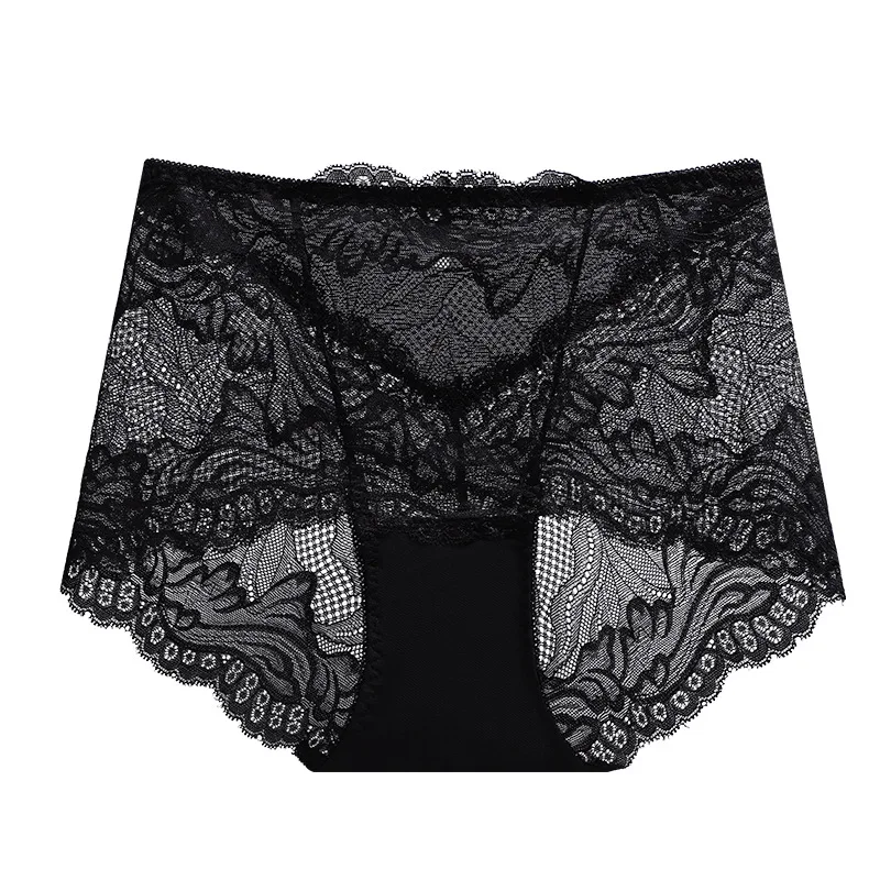 XL New Transparent Women's Crotch Full Lace Mid-waist Underwear Breathable Briefs Sexy Clothes for Women Underwear Plus Size
XL New Transparent Women's Crotch Full Lace Mid-waist Underwear Breathable Briefs Sexy Clothes for Women Underwear Plus Size