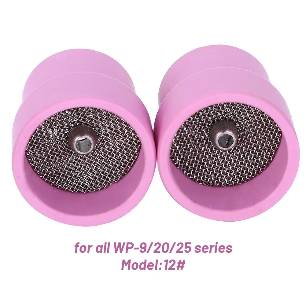 2Pc Ceramic Welding Cup 10#12# Manual Tool For WP17/18/26/9/20 Agon Arc Welding TIG Gas Lens Alumina Nozzle Ceramic Cup Kit
2Pc Ceramic Welding Cup 10#12# Manual Tool For WP17/18/26/9/20 Agon Arc Welding TIG Gas Lens Alumina Nozzle Ceramic Cup Kit