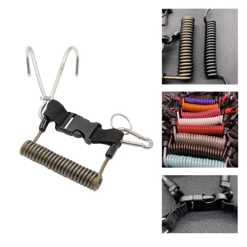 Diving Reef Hook Stainless Steel Diving Safety Double Hook Quick-Release Hook Outdoor Surfing Underwater Sport Accessories 2ym
Diving Reef Hook Stainless Steel Diving Safety Double Hook Quick-Release Hook Outdoor Surfing Underwater Sport Accessories 2ym