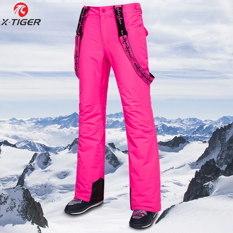 X-TIGER Ski Bib Pants Women Keep Warm Snow Trousers Winter Pants Windproof Waterproof Outdoor Winter Sport Ski Snowboard Pants
X-TIGER Ski Bib Pants Women Keep Warm Snow Trousers Winter Pants Windproof Waterproof Outdoor Winter Sport Ski Snowboard Pants