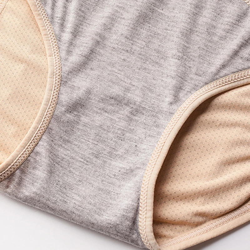 Leak Proof Menstrual Panties Physiological Pants Women Underwear Period Cotton Waterproof Briefs Plus Size Female Lingerie