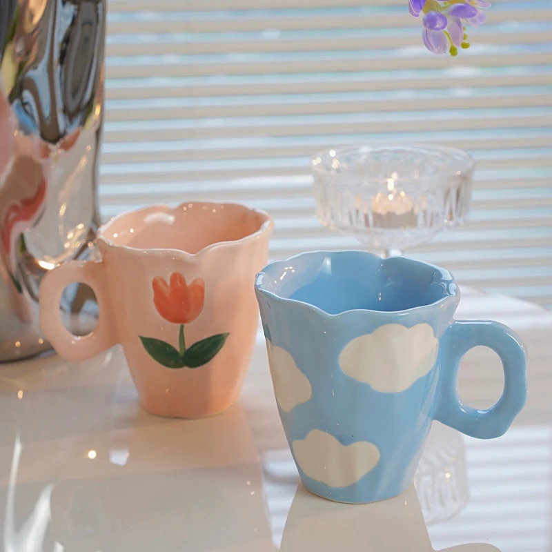 Cute Creative Flower Mug Ceramic Porcelain Mugs Coffee Cups Hot Drink Mug Drinking Glasses Kitchen Tazas Cafe Fincan Drinkware
Cute Creative Flower Mug Ceramic Porcelain Mugs Coffee Cups Hot Drink Mug Drinking Glasses Kitchen Tazas Cafe Fincan Drinkware