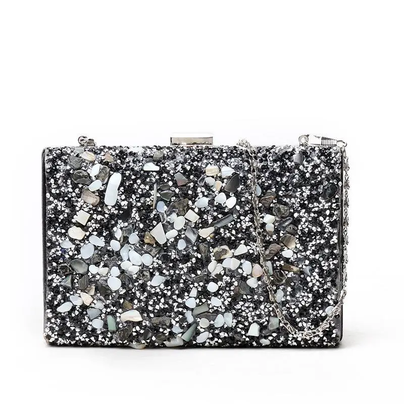 Dinner Bag New Fashion Inlaid Diamond Hand Bags Women's Fashion Bag Korean One Shoulder Messenger Bags
Dinner Bag New Fashion Inlaid Diamond Hand Bags Women's Fashion Bag Korean One Shoulder Messenger Bags