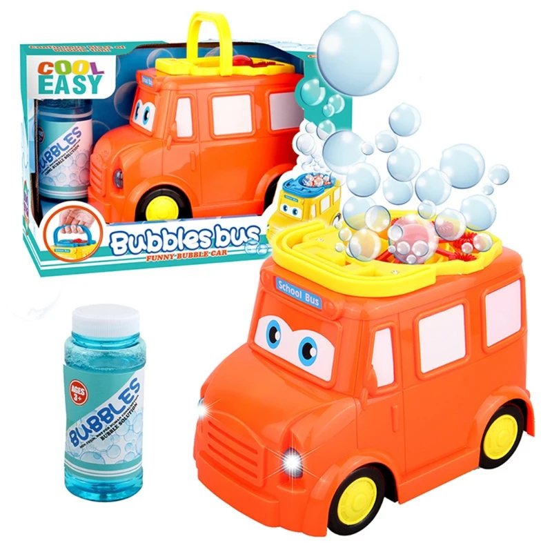 Bubble Machine for Kids School Bus Bubble Blower Automatic Bubble Maker Girls Boys Summer Outdoor Indoor Bubble Toy Party DXAD
Bubble Machine for Kids School Bus Bubble Blower Automatic Bubble Maker Girls Boys Summer Outdoor Indoor Bubble Toy Party DXAD