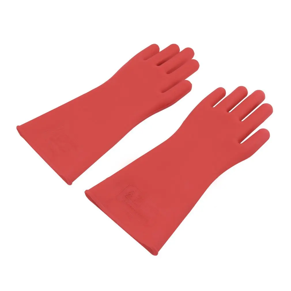 1 Pair Professional 12kv High Voltage Electrical Insulating Gloves Rubber Electrician Safety Glove 40cm Accessory
1 Pair Professional 12kv High Voltage Electrical Insulating Gloves Rubber Electrician Safety Glove 40cm Accessory
