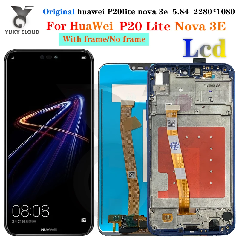 ЖК-дисплей качества AAA с рамкой, 2280х1080 ЖК-экран для Huawei P20 Lite ANE-LX1 ANE-LX3 Nova 3e 
ЖК-дисплей качества AAA с рамкой, 2280х1080 ЖК-экран для Huawei P20 Lite ANE-LX1 ANE-LX3 Nova 3e