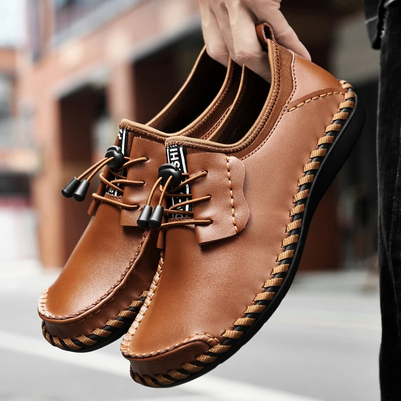 Мужские повседневные туфли, лоферы, кроссовки, новая мода 2021, ручная работа, ретро, лоферы для отдыха, обувь, повседневная мужская обувь 
Мужские повседневные туфли, лоферы, кроссовки, новая мода 2021, ручная работа, ретро, лоферы для отдыха, обувь, повседневная мужская обувь