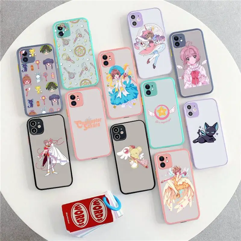 Cardcaptor Sakura Phone Case For iphone 12 11 13 Pro Max X XS Max XR 7 8 6 Plus 12mini Translucent Matte Shockproof Case
Cardcaptor Sakura Phone Case For iphone 12 11 13 Pro Max X XS Max XR 7 8 6 Plus 12mini Translucent Matte Shockproof Case