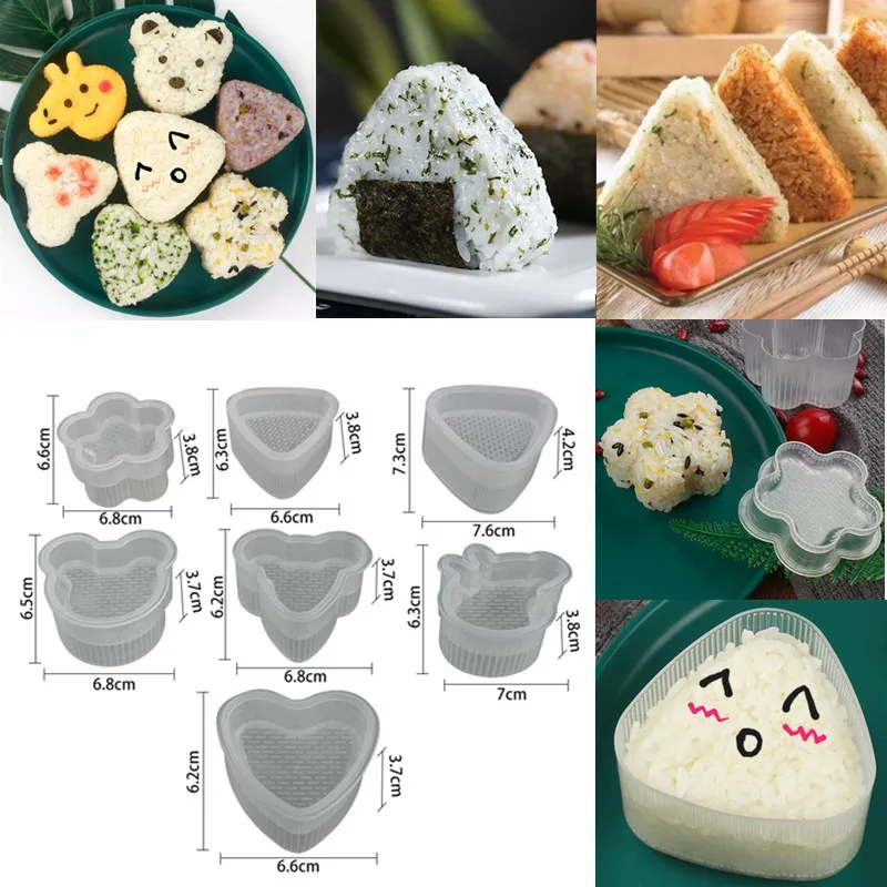 Cute Cartoon Sushi Nori Rice Mold Decor Cutter Bento Maker Sandwich DIY Tool Kitchen Accessorie Home Baking Nori Sushi Tools
Cute Cartoon Sushi Nori Rice Mold Decor Cutter Bento Maker Sandwich DIY Tool Kitchen Accessorie Home Baking Nori Sushi Tools