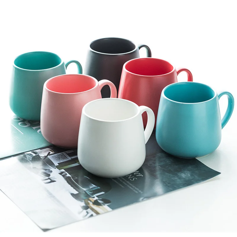 Ceramic Coffee Mug Creative Matte Pure Color Coffe Mugs Tumbler Cup Tea Milk Latte Porcelain Novelty Tumblers Cute Cups
Ceramic Coffee Mug Creative Matte Pure Color Coffe Mugs Tumbler Cup Tea Milk Latte Porcelain Novelty Tumblers Cute Cups