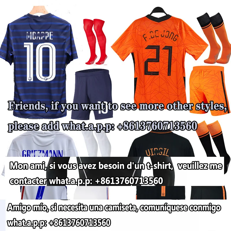 Dutch national team shirt 2021 kids soccer jersey for boys and men children's clothing kit traingspak Tracksuit Adult the young
Dutch national team shirt 2021 kids soccer jersey for boys and men children's clothing kit traingspak Tracksuit Adult the young