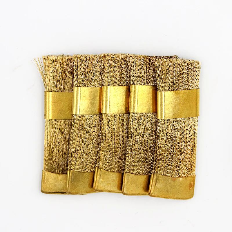 1pc Brass Toothbrush Tools Dental Drill Cleaning Dentist Teeth Whitening Tool Cleaning Material