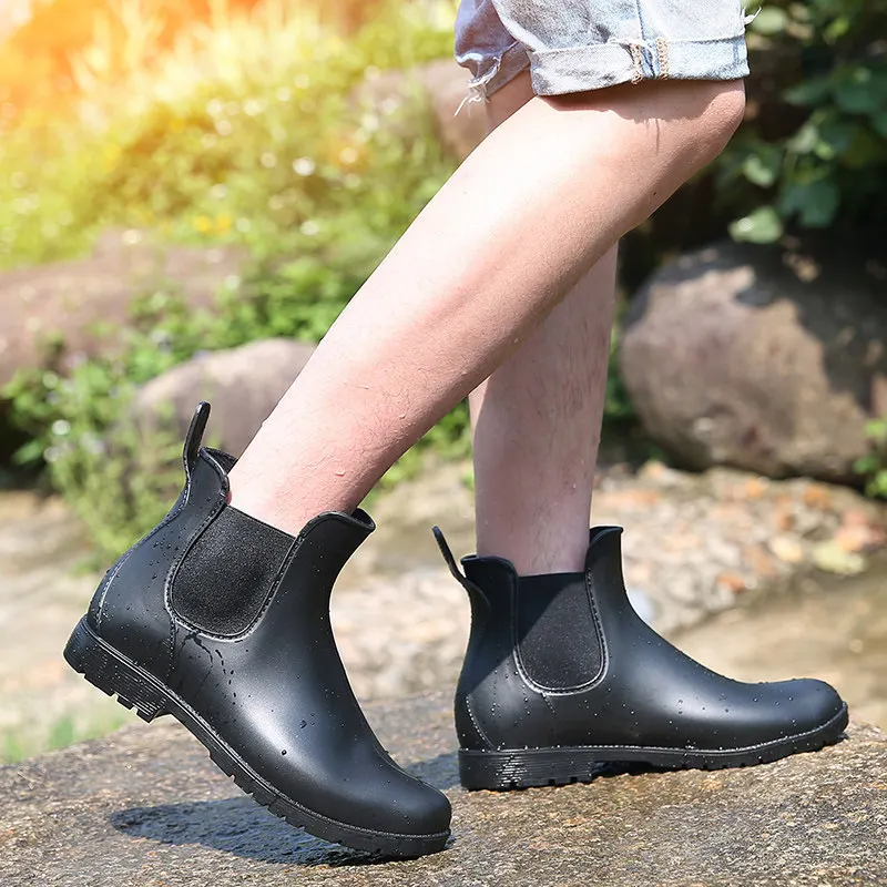 Couples Waterproof Chelsea Boots Women Platform Rain Shoes 2021 Slip on Rain Boots Ladies Outdoor Work Rain Boot Botines Mujer
Couples Waterproof Chelsea Boots Women Platform Rain Shoes 2021 Slip on Rain Boots Ladies Outdoor Work Rain Boot Botines Mujer