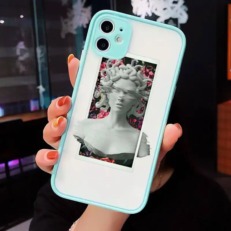 David Michelangelo Medusa Statue Phone Case matte transparent For iphone 7 8 11 12 plus mini x xs xr pro max cover
David Michelangelo Medusa Statue Phone Case matte transparent For iphone 7 8 11 12 plus mini x xs xr pro max cover