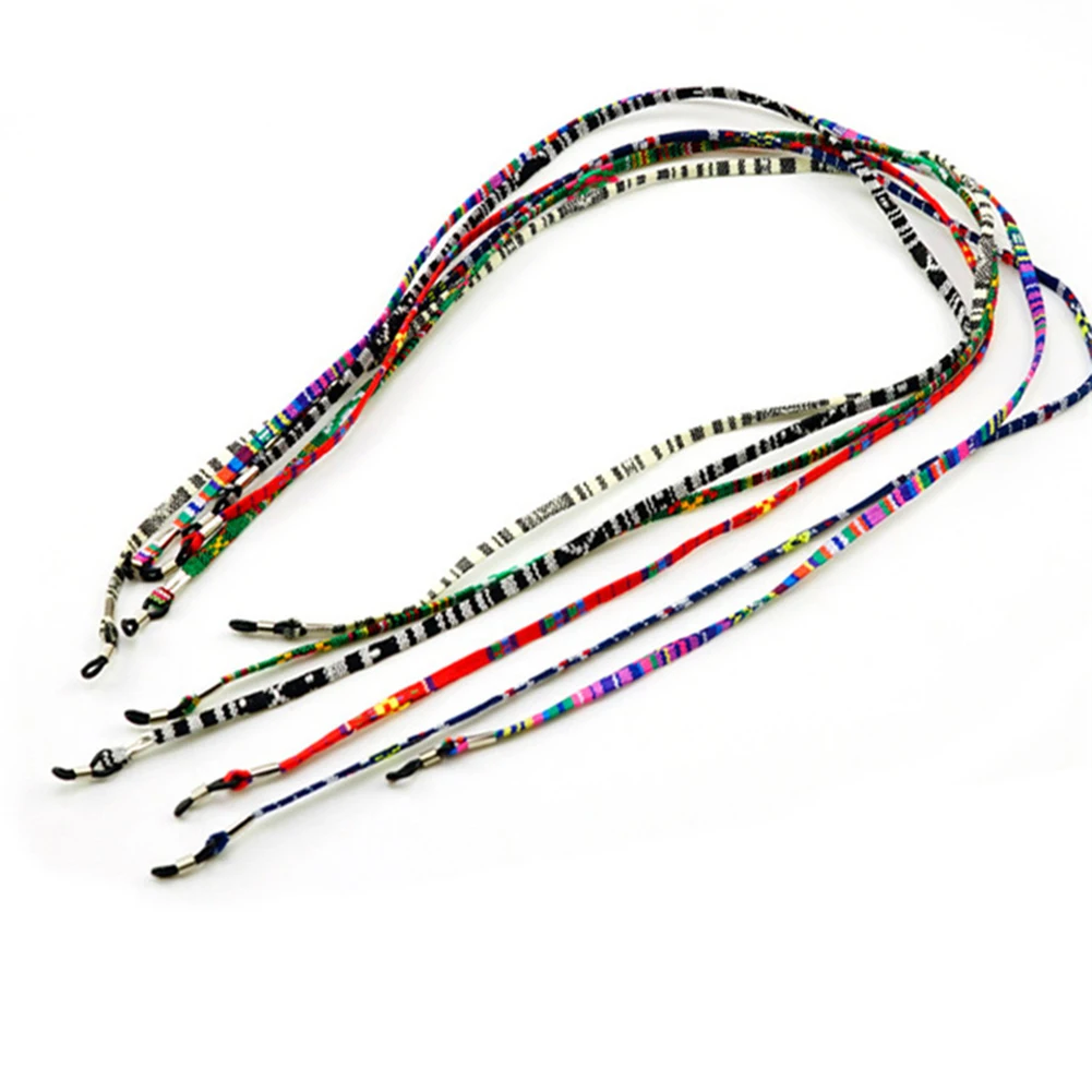 5mm Wide DIY Eyeglass Sunglasses Cord Strap Ethnic Style Cotton Eyewear Lanyard Glasses Chain Rope Unisex Eyeglass String Holder
5mm Wide DIY Eyeglass Sunglasses Cord Strap Ethnic Style Cotton Eyewear Lanyard Glasses Chain Rope Unisex Eyeglass String Holder