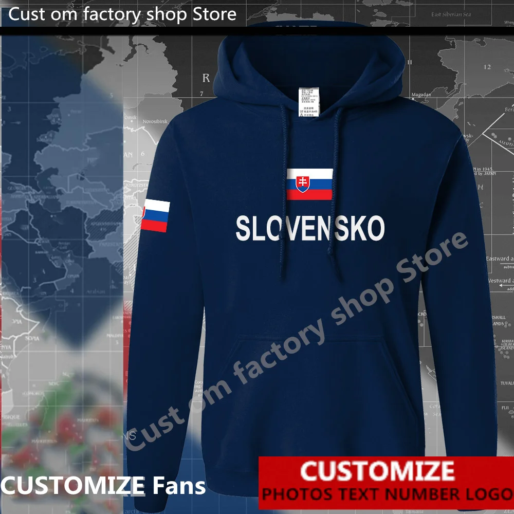 Slovak Republic Slovakia Flag Hoodie Free Custom Jersey Fans DIY Name Number LOGO Hoodies Men Women Loose Casual Sweatshirt
Slovak Republic Slovakia Flag Hoodie Free Custom Jersey Fans DIY Name Number LOGO Hoodies Men Women Loose Casual Sweatshirt