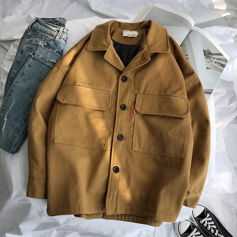Hip hop Men Summer Pockets Casual Jackets 2020 Mens Harajuku Fashion Loose Jacket Clothes Male Spring Fashion Coats Tops
Hip hop Men Summer Pockets Casual Jackets 2020 Mens Harajuku Fashion Loose Jacket Clothes Male Spring Fashion Coats Tops