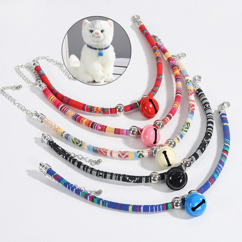 Newest Cat Collar With Bell Japanese Style Adjustable Colorful Collars For Cats Kitten Dog Chihuahua Puppy Supplies Accessories
Newest Cat Collar With Bell Japanese Style Adjustable Colorful Collars For Cats Kitten Dog Chihuahua Puppy Supplies Accessories