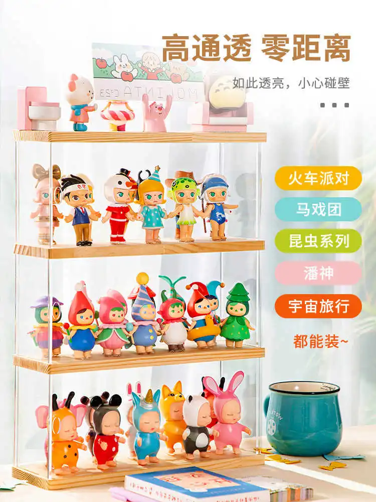 Blind Box Storage Display Stand Acrylic Hand-made Box Doll Bubble Matt Toy Brick Organizer Doll Transparent Dustproof Door Type
Blind Box Storage Display Stand Acrylic Hand-made Box Doll Bubble Matt Toy Brick Organizer Doll Transparent Dustproof Door Type