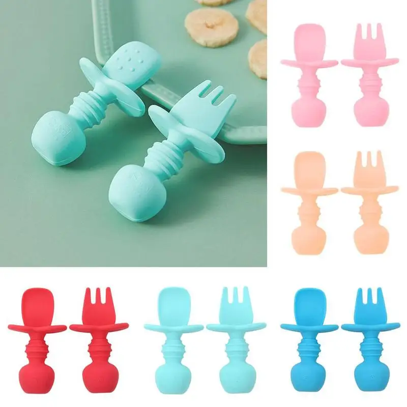 2pcs Baby Feeding Fork Spoon Set Safety Infant Cloud 1 Shape Set Colors 5 Grip Dinnerware Old Training Flatw Meal Easy Kids D9N2
2pcs Baby Feeding Fork Spoon Set Safety Infant Cloud 1 Shape Set Colors 5 Grip Dinnerware Old Training Flatw Meal Easy Kids D9N2