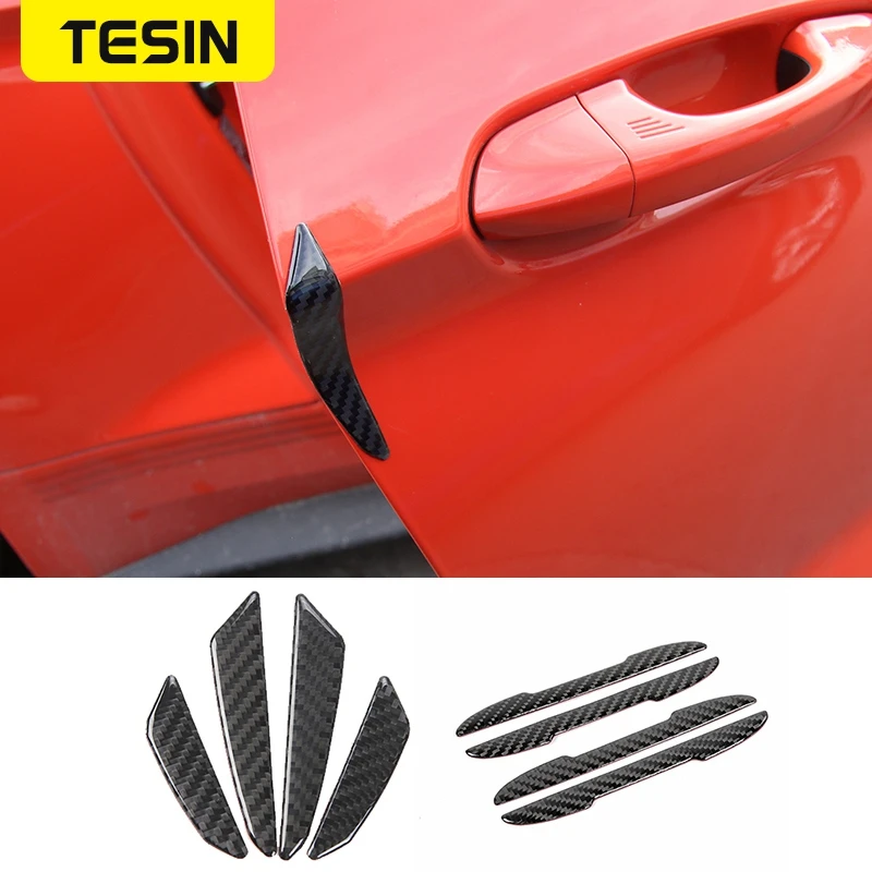 TESIN 4PCS Protective Strip Car Side Door Edge Protector Scrape Guard Bumper Guards Handle Cover 3D Sticker Car Styling Emblem
TESIN 4PCS Protective Strip Car Side Door Edge Protector Scrape Guard Bumper Guards Handle Cover 3D Sticker Car Styling Emblem