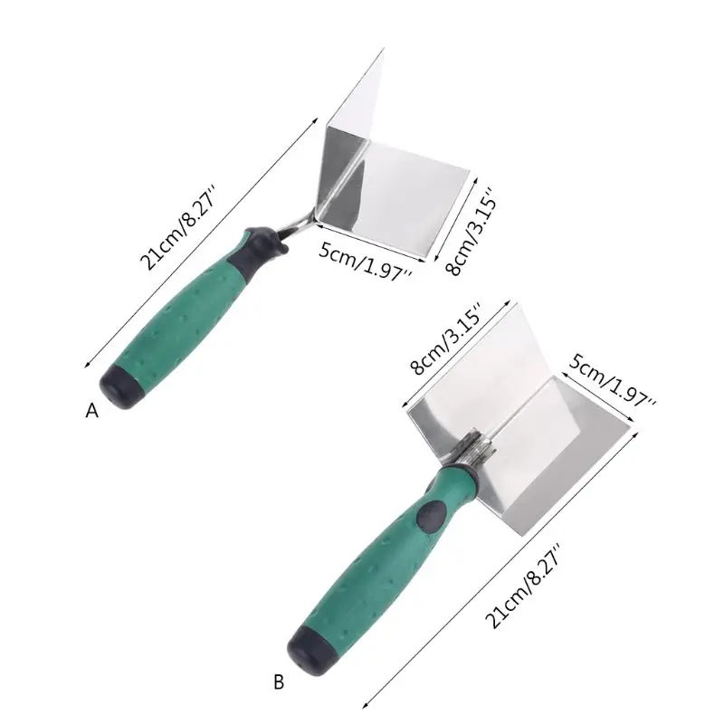 Drywall Inside & Outside Corner Tool Flexes 90 degree Corner Mudding Finish Tool A69D
Drywall Inside & Outside Corner Tool Flexes 90 degree Corner Mudding Finish Tool A69D