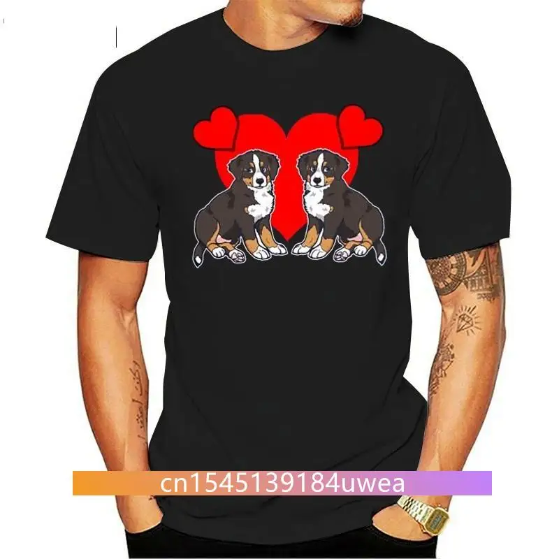 Vintage Bernese Mountain Dog Puppies With Hearts Men's Tshirt 2020 Classic Comics Men's T Shirt Short-Sleeve Solid Color Hiphop
Vintage Bernese Mountain Dog Puppies With Hearts Men's Tshirt 2020 Classic Comics Men's T Shirt Short-Sleeve Solid Color Hiphop