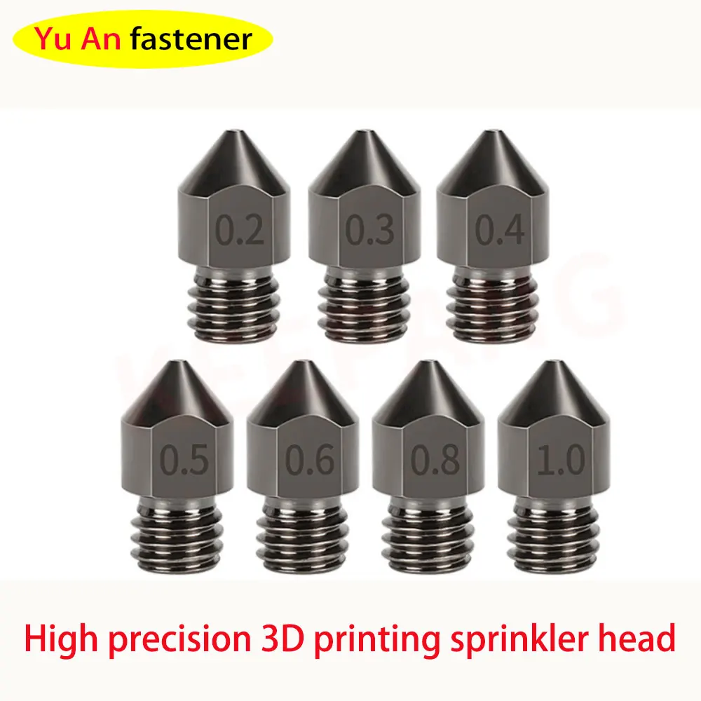 3D Printer Hardened Steel MK8 Volcano Nozzles All Metal Hot End Print Head for Ender 3 Anet A8 Makerbot Creality CR-10
3D Printer Hardened Steel MK8 Volcano Nozzles All Metal Hot End Print Head for Ender 3 Anet A8 Makerbot Creality CR-10