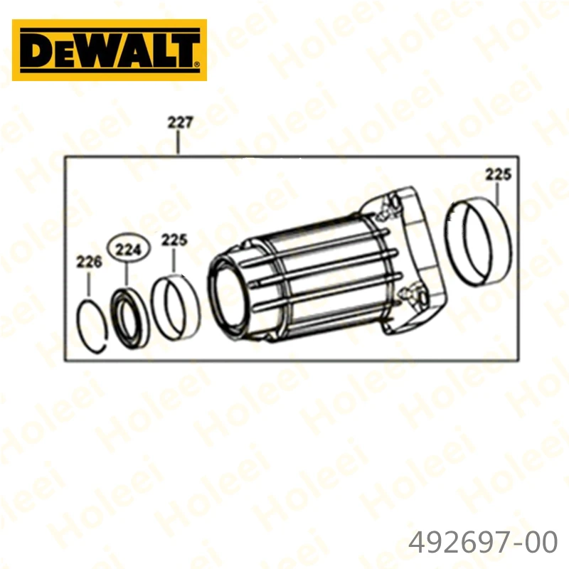 Корпус передний для DEWALT D25730K D25761K D25762K D25763K D25891K 492697-00 
Корпус передний для DEWALT D25730K D25761K D25762K D25763K D25891K 492697-00