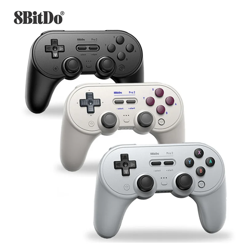Совместимый с Bluetooth геймпад 8bitdo Pro 2 Джойстик для Nintendo Switch для MacOS Android Steam для ПК Raspberry Pi
Совместимый с Bluetooth геймпад 8bitdo Pro 2 Джойстик для Nintendo Switch для MacOS Android Steam для ПК Raspberry Pi