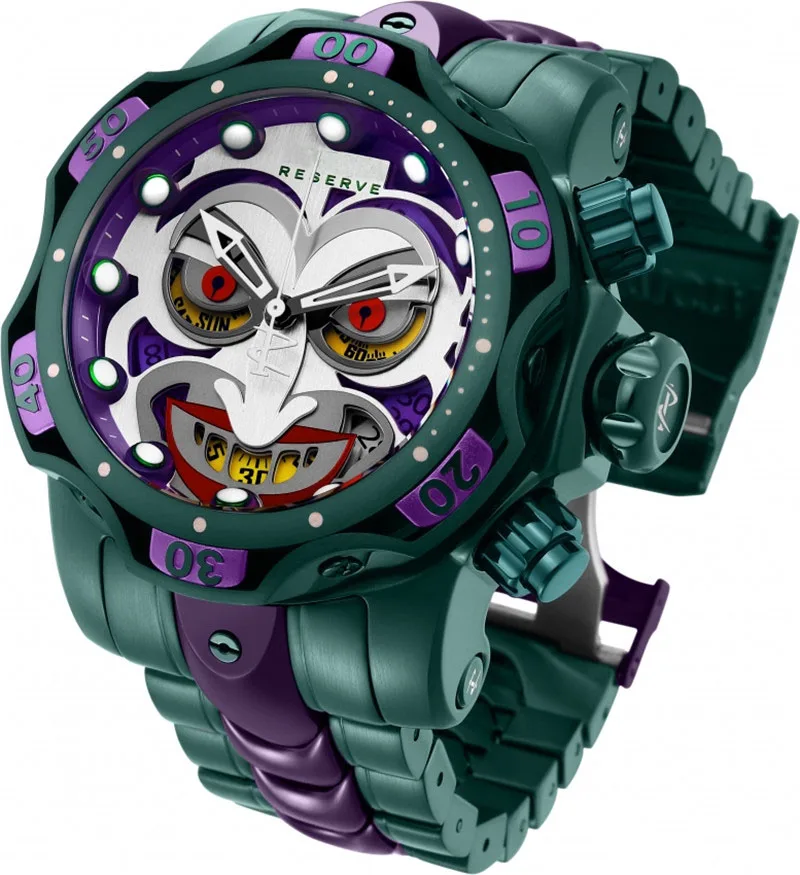 TOP Quality Invicible Undefeated DC JOKER Stainless Steel Quartz Watch Men Fashion Business Wristwatch Reloj Dropshipping
TOP Quality Invicible Undefeated DC JOKER Stainless Steel Quartz Watch Men Fashion Business Wristwatch Reloj Dropshipping